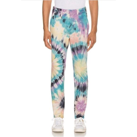 MOTHER MR Men's Paint Spill The Shaker Prep Jeans Flat Front | 29 NWT Tie-Dye - Picture 5 of 12